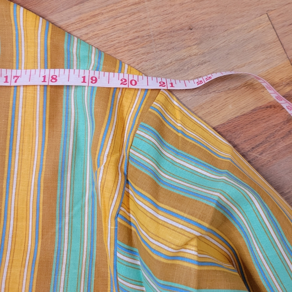 Vintage NWOT Sears Perma Prest Mens Stripped Pajamas Size XL - Picture 10 of 16